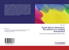 Buchcover von South African Education: The effects of a reading intervention