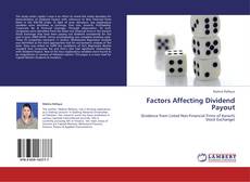Buchcover von Factors Affecting Dividend Payout