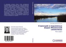 Bookcover of Стронций в подземных водах Мезенской синеклизы