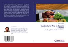 Buchcover von Agricultural And Industrial Finance