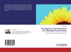 Capa do livro de The Right to the Protection of a Healthy Environment 