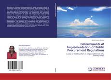 Buchcover von Determinants of Implementation of Public Procurement Regulations