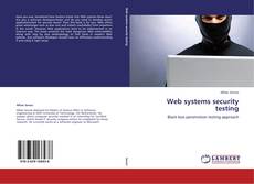 Buchcover von Web systems security testing