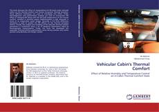 Buchcover von Vehicular Cabin's Thermal Comfort
