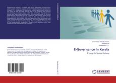 E-Governance In Kerala kitap kapağı