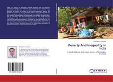 Portada del libro de Poverty And Inequality in India