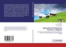 Capa do livro de Agricultural Extension Service in Nigeria 