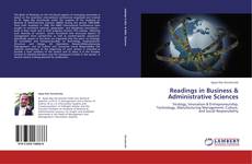 Readings in Business & Administrative Sciences kitap kapağı