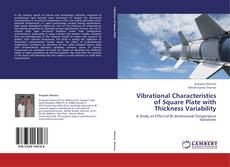 Buchcover von Vibrational Characteristics of Square Plate with Thickness Variability