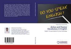 Active and Passive Vocabulary in English kitap kapağı