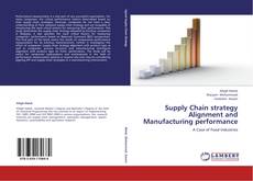 Capa do livro de Supply Chain strategy Alignment and Manufacturing performance 