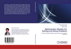 Portada del libro de Optimization Models for Solving Lot-Sizing Problems