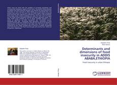 Buchcover von Determinants and dimensions of food insecurity in ADDIS ABABA,ETHIOPIA