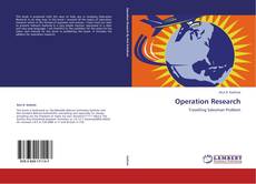 Operation Research kitap kapağı