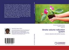 Capa do livro de Onsite volume reduction system 