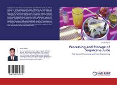 Capa do livro de Processing and Storage of Sugarcane Juice 