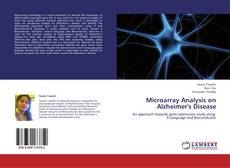 Capa do livro de Microarray Analysis on Alzheimer's Disease 