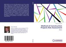 Buchcover von Method of Construction Projects Risk Assessment