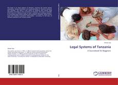 Buchcover von Legal Systems of Tanzania