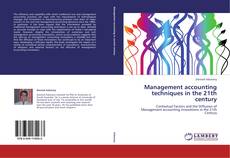 Capa do livro de Management accounting techniques in the 21th century 