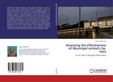 Buchcover von Assessing the effectiveness of Municipal animal's by-laws