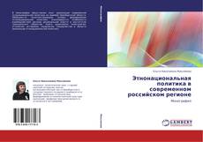 Capa do livro de Этнонациональная политика в современном российском регионе 