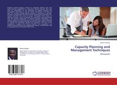 Couverture de Capacity Planning and Management Techniques