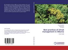 Capa do livro de Best practices of shrub management in Albania 