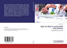 Role of diet in oral health and disease kitap kapağı