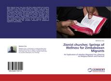 Обложка Zionist churches: Springs of Wellness for  Zimbabwean Migrants