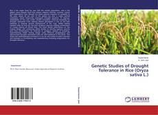 Buchcover von Genetic Studies of Drought Tolerance in Rice (Oryza sativa L.)