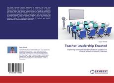 Portada del libro de Teacher Leadership Enacted