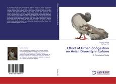 Bookcover of Effect of Urban Congestion on Avian Diversity in Lahore