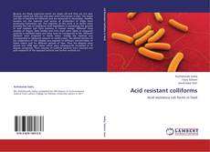 Обложка Acid resistant colliforms