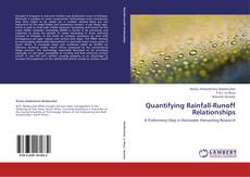 Bookcover of Quantifying Rainfall-Runoff Relationships