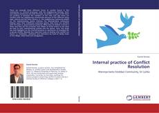 Buchcover von Internal practice of Conflict Resolution