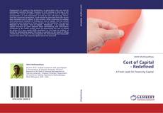 Bookcover of Cost of Capital  - Redefined