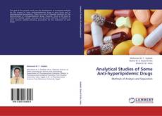 Capa do livro de Analytical Studies of Some Anti-hyperlipidemic Drugs 