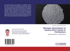 Nitrogen Assimilation in Sesame Plant Under N-Fertilization kitap kapağı