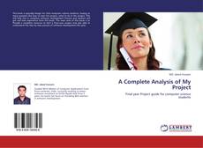 Bookcover of A Complete Analysis of My Project