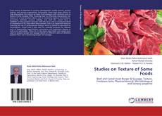 Studies on Texture of Some Foods kitap kapağı