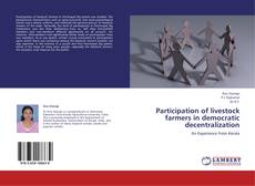 Buchcover von Participation of livestock farmers in democratic decentralization