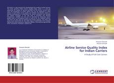 Airline Service Quality Index for Indian Carriers kitap kapağı
