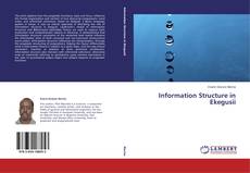 Capa do livro de Information Structure in Ekegusii 