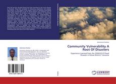 Buchcover von Community Vulnerability A Root Of Disasters