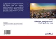 Capa do livro de Academic English Writing: the Knowledge Base 