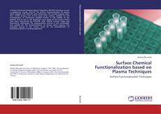 Buchcover von Surface Chemical Functionalization based on Plasma Techniques