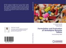 Couverture de Formulation and Evaluation of Amlodipine Besylate Tablets