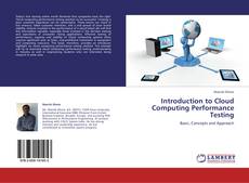 Bookcover of Introduction to Cloud Computing Performance Testing