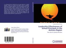 Обложка Leadership Effectiveness of School Principals in the Amhara Region